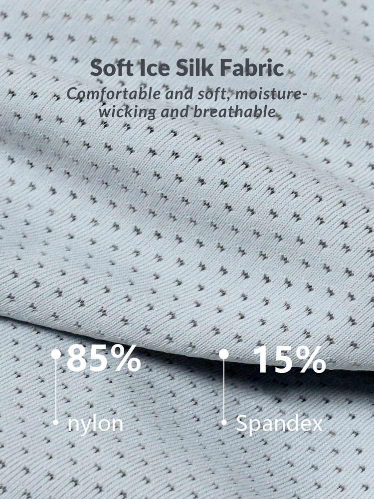 4 Pack Men's Large Pouch Separation Ice Silk Briefs