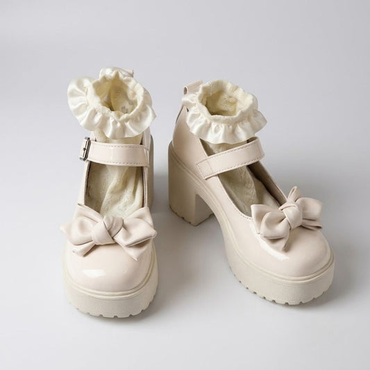 Darling Rosette Mary Jane Heels