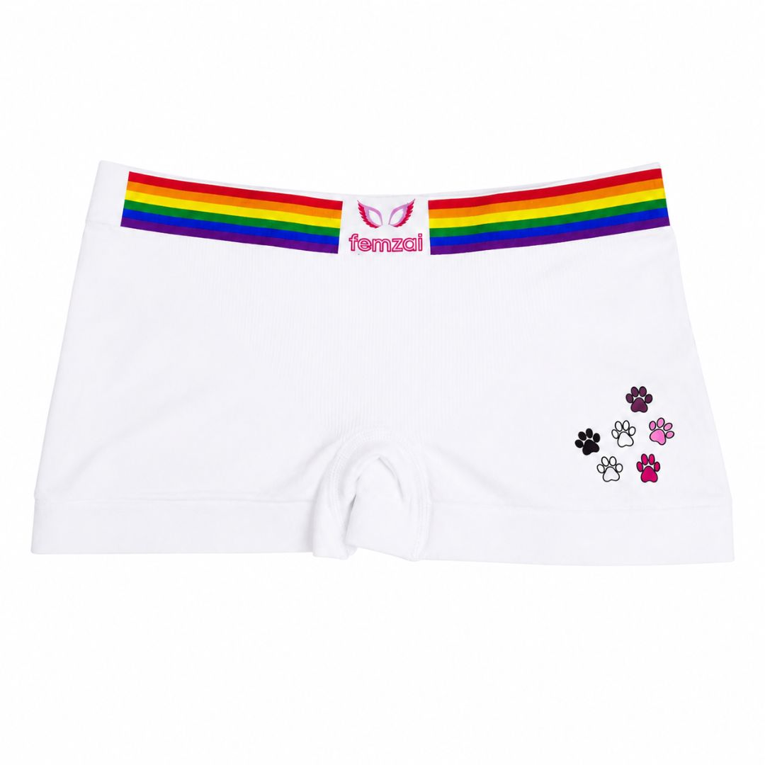 Rainbow Boy Shorts