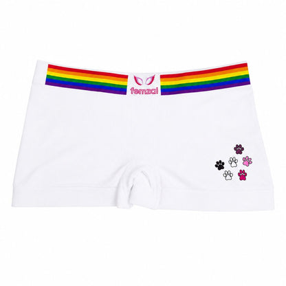 Rainbow Boy Shorts