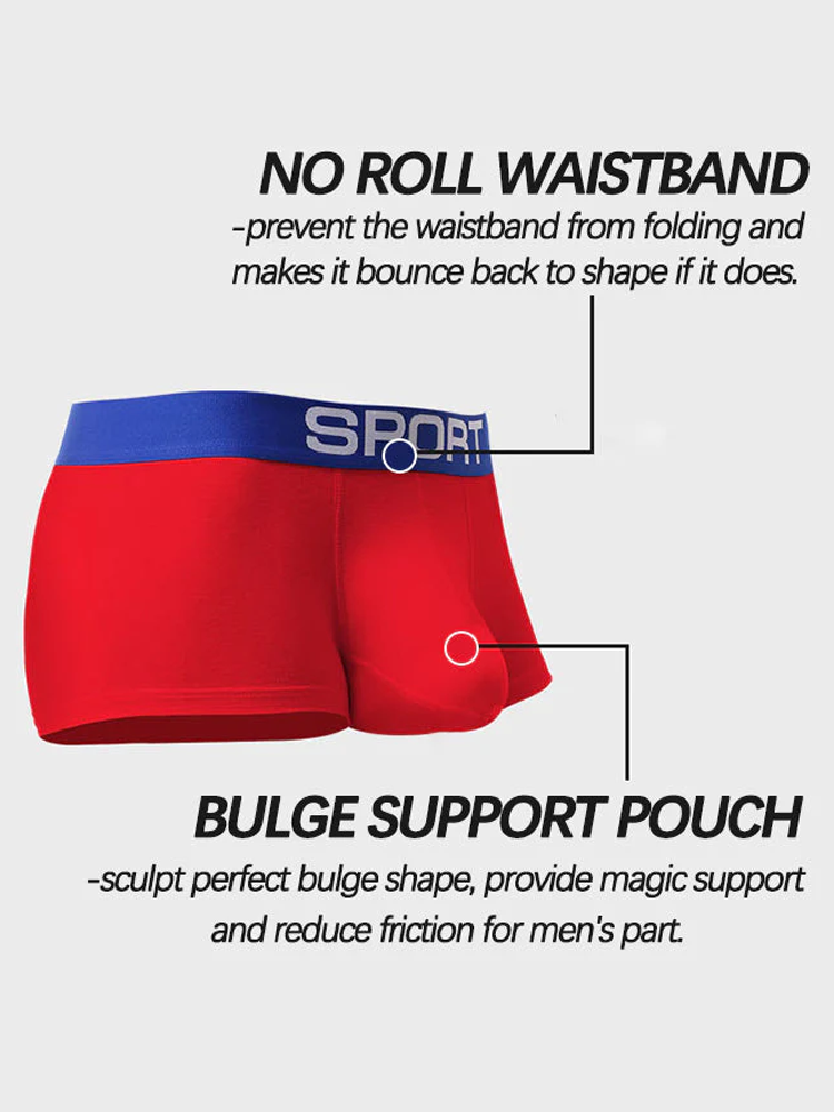3 Pack Mens Sculpt Bulge Shape Support Pouch Underwear