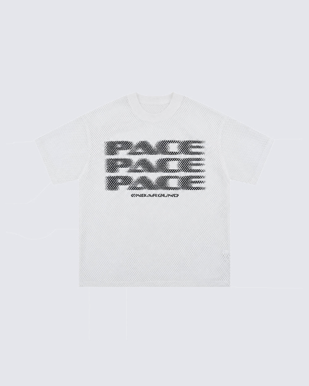Y2K Racing Graphic Mesh New Short Sleeve Tee