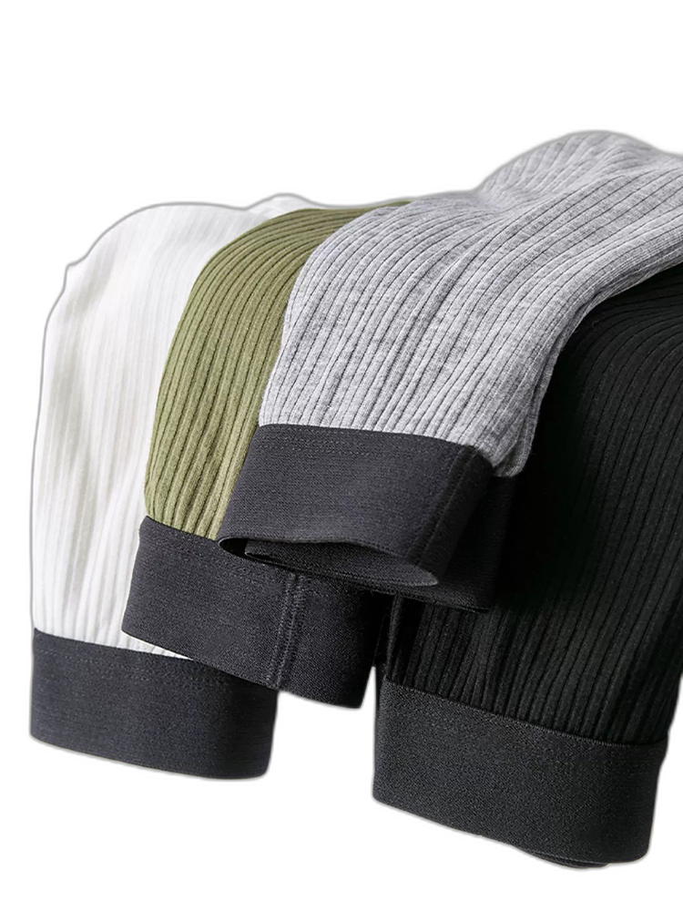Men's Breathable Threaded Fabric U Convex Trunks