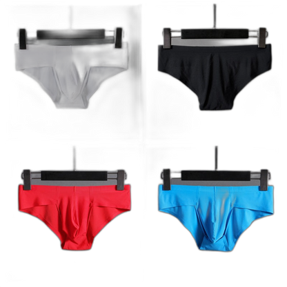 Men's Solid Breathable Briefs