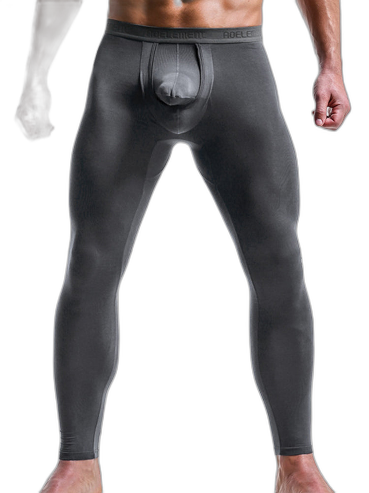 Men's Mid-Weight Wicking Thermal Bottoms