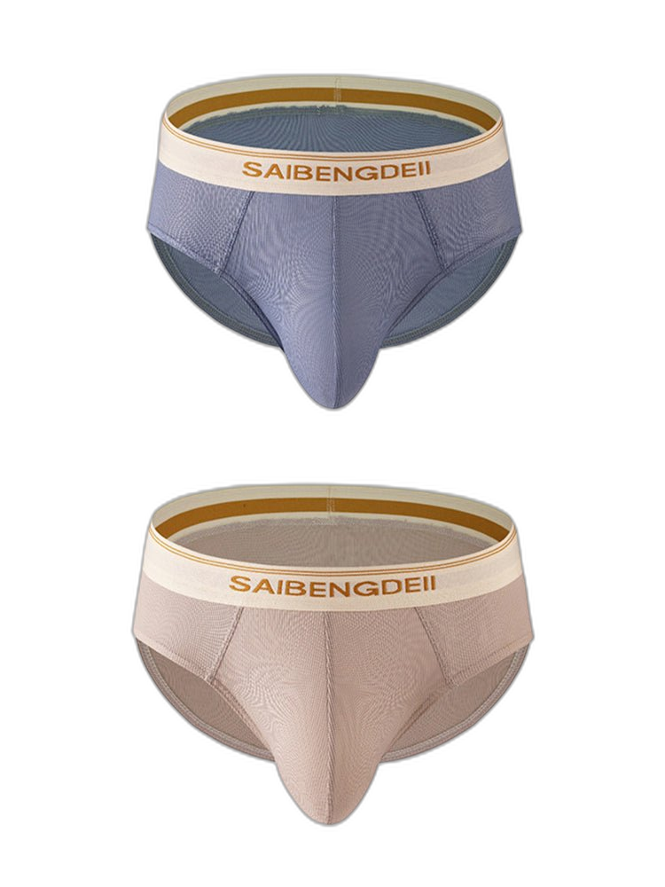 Men's Threaded Fabric U-Raised Low Rise Trunks