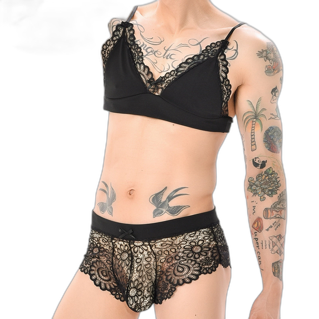 2-Piece Sexy Lingerie For Crossdressers