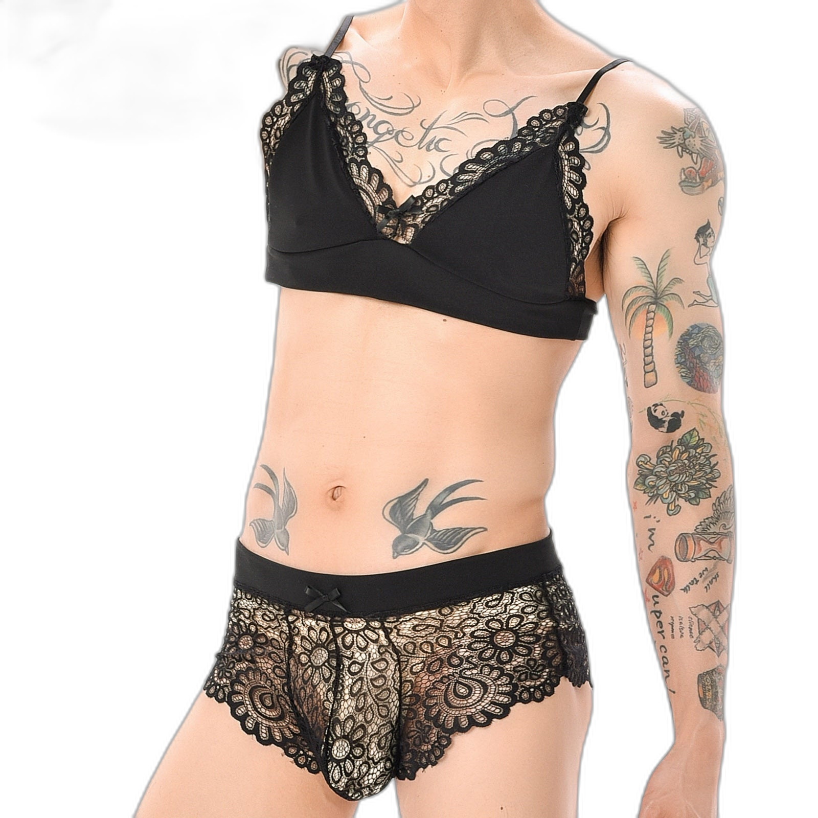 2-Piece Sexy Lingerie For Crossdressers