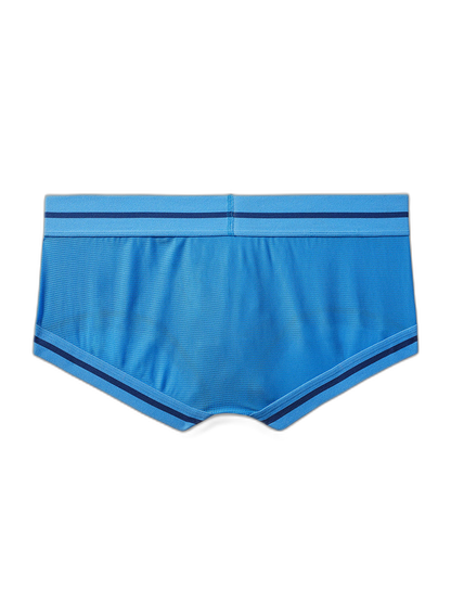 Men's Breathable Mesh Line Trunks with Fly