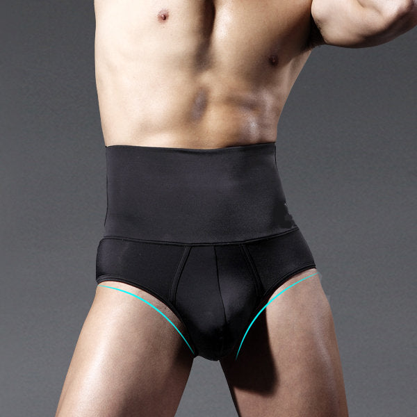 Men Slimming Shapewear High Waist Workout Underwear