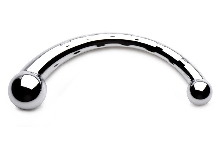 The Chrome Crescent Dildo