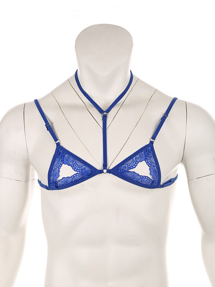 Men's Adjustable Breastless Bra