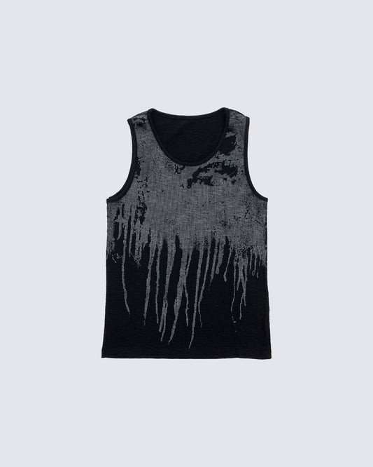 New American Street Ink Elastic Tank Top