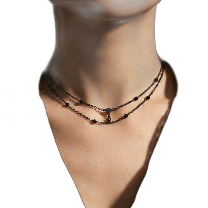 Shadow Bead Choker
