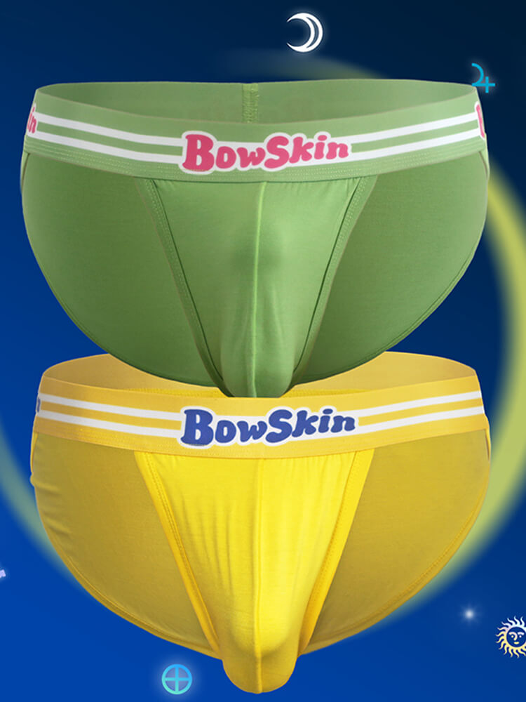 Men's Sexy High-Cut Modal Sports Briefs
