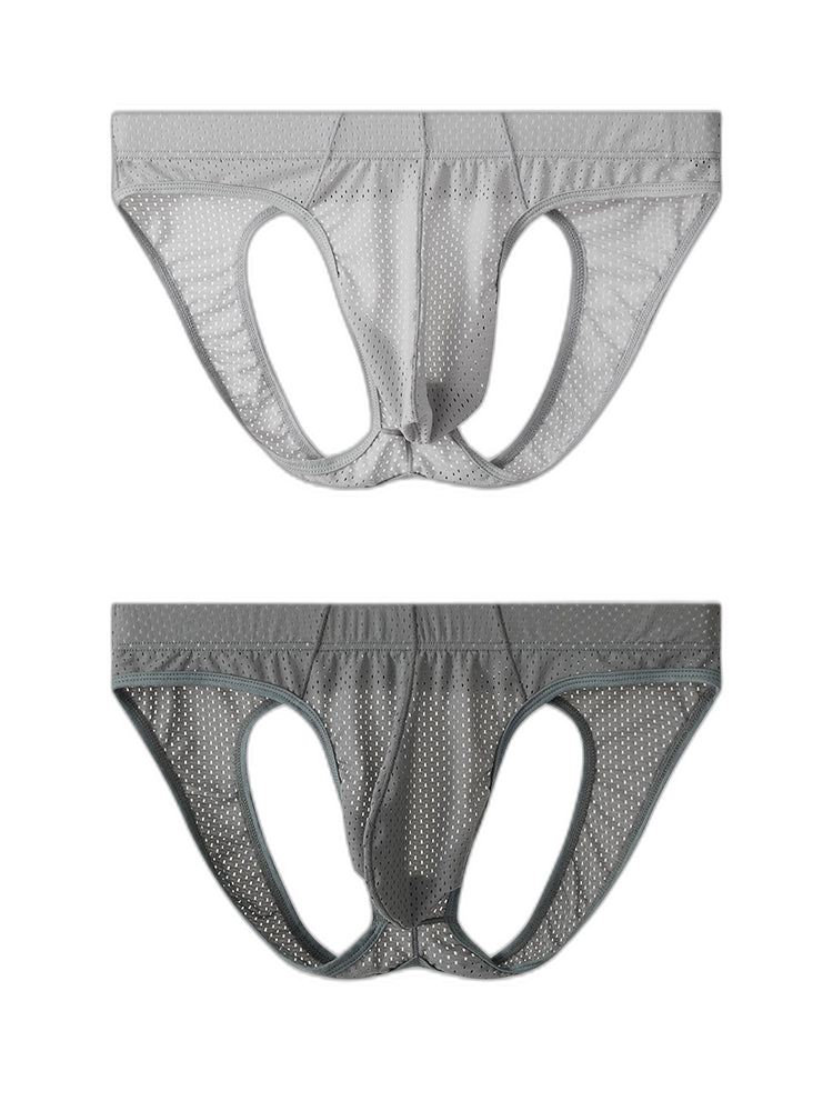 2 Pack Men's Breathable Mesh Jockstrap