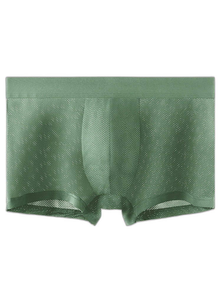 4 Pack Men's Thin Ultra Breathable Mesh Trunks