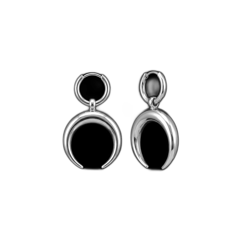 Crescent Moon Earrings
