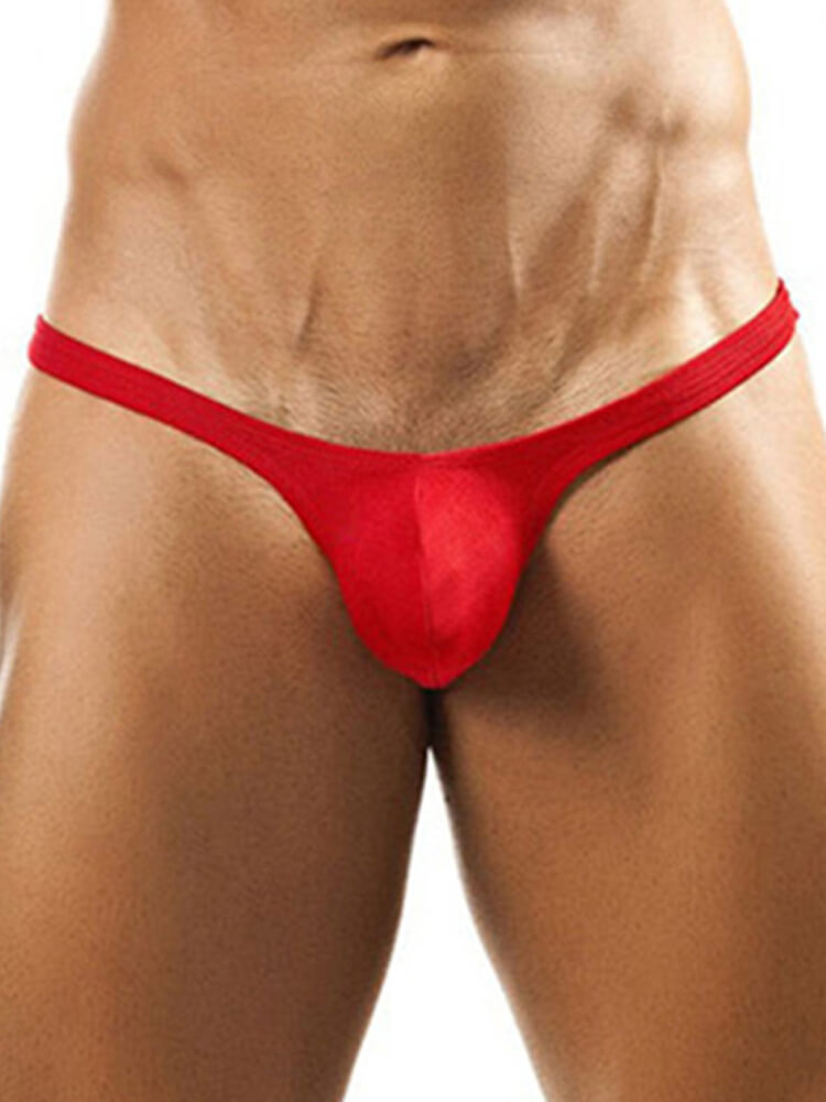 Men's Sexy Solid Low Rise Thong