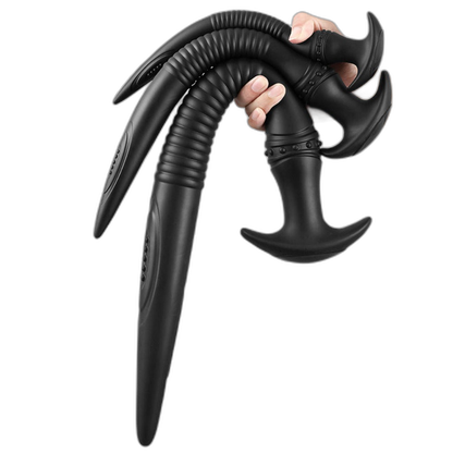 The Eel Anal Plug - Long Butt Plug - Ribbed Butt Plug