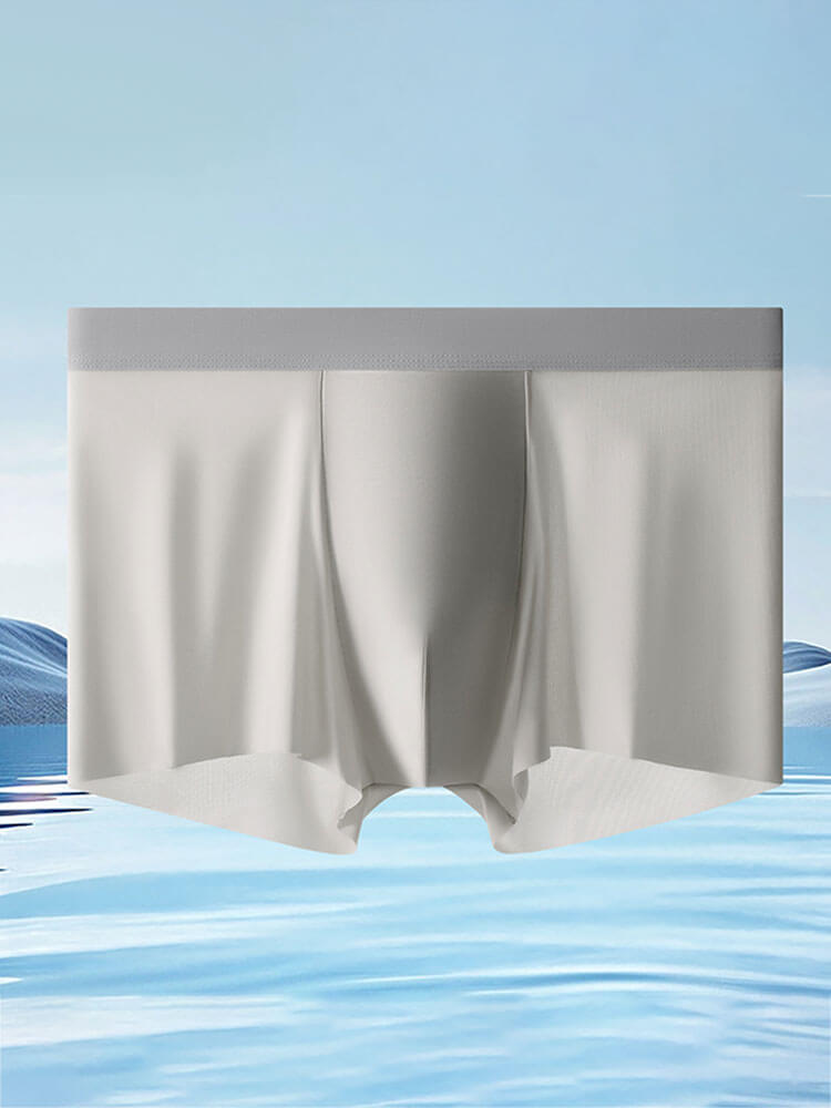 Men's Ultra-Thin Antibacterial Boxer Briefs