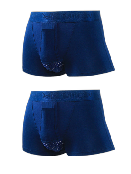 Aoelemen 2 Pack Separate Dual Support Pouch Men's Underwear
