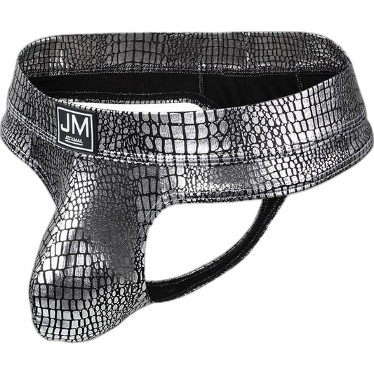 Jockmail Snakeskin Thong