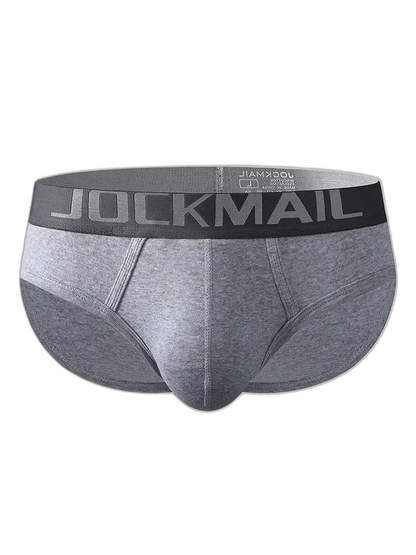 2 Pack Men's Sexy Cotton Support Contour Pouch Briefs