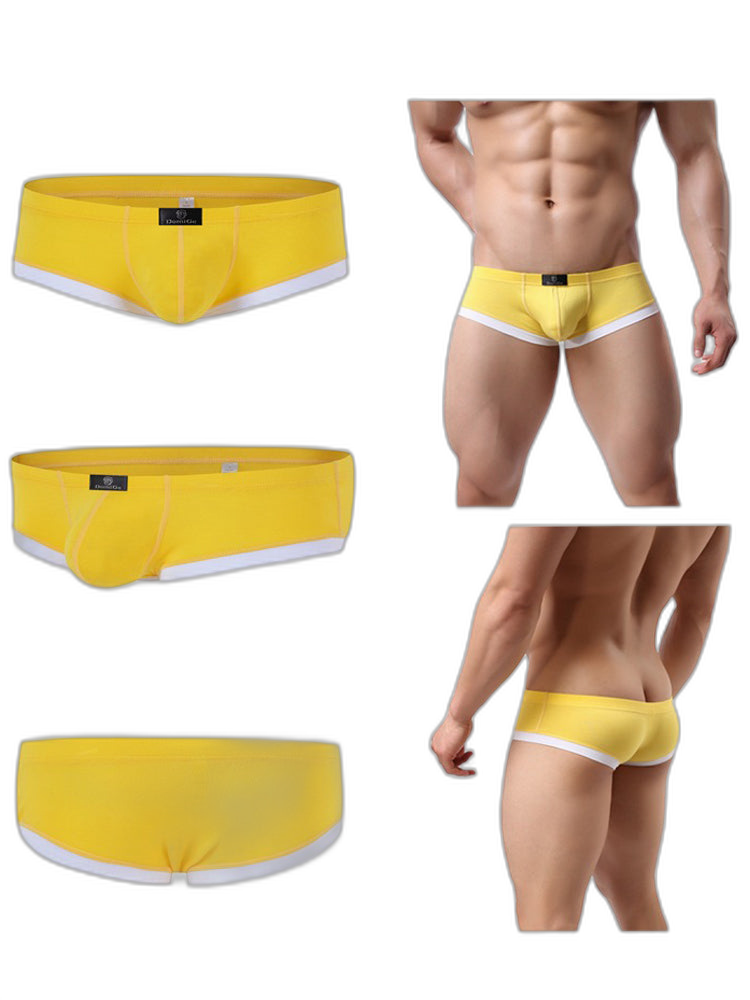 2 Pack Men's Ultra-Soft Modal Breathable Seamless Comfort Low-Rise Trunks