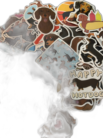 Dachshund Stickers 20 Pack