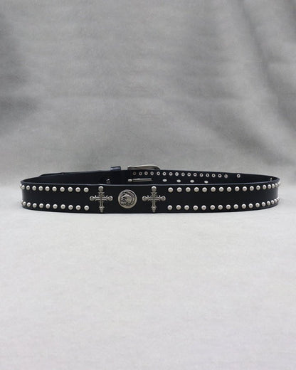 Halloween Cross and Skull Belt