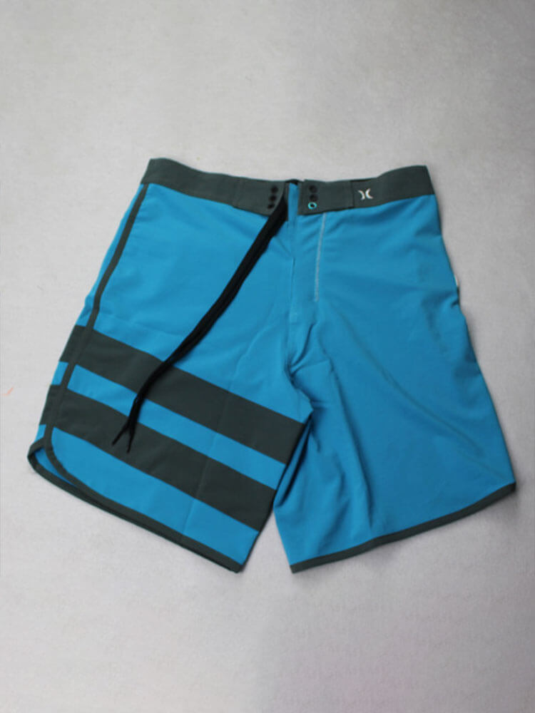 Men's Printed Bodybuilding Beach Drawstring Shorts