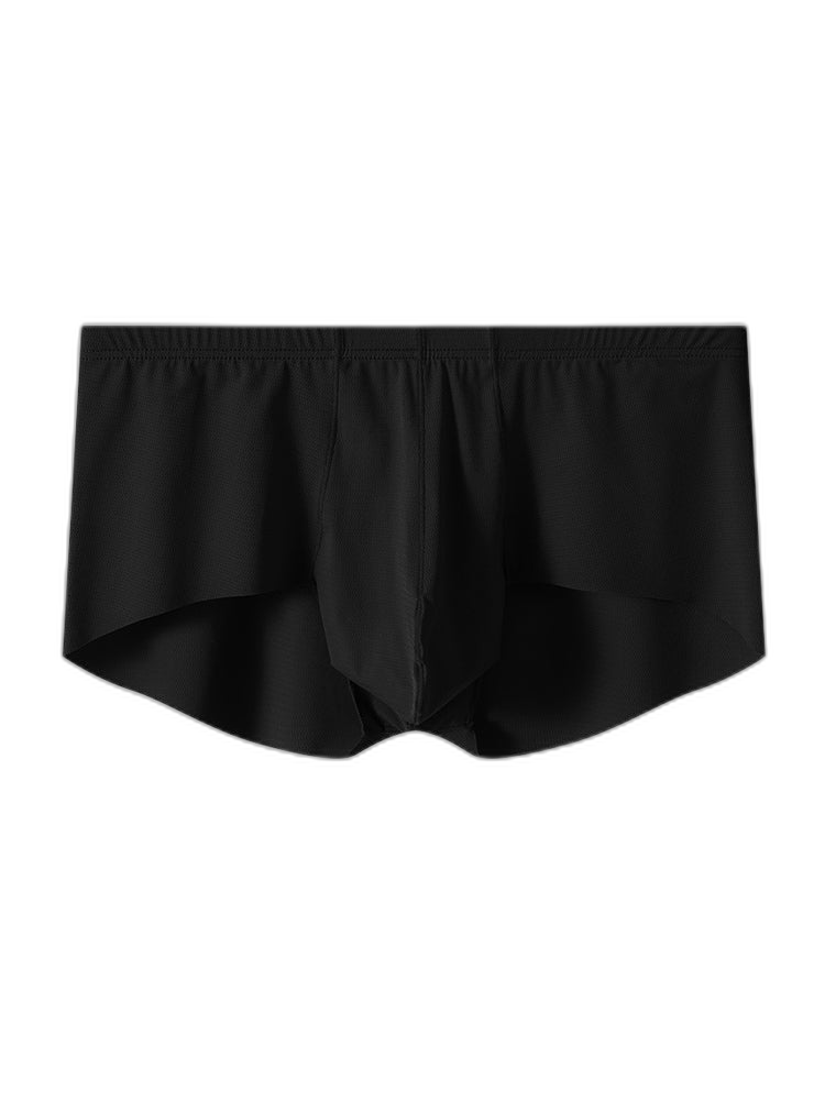3 Pack Men's Contoured Pouch Seamless Trunks