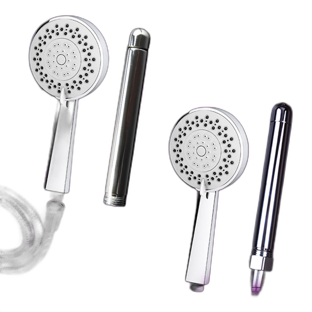 Aluminium Shower Enema Kit – 3 Nozzle Attachments