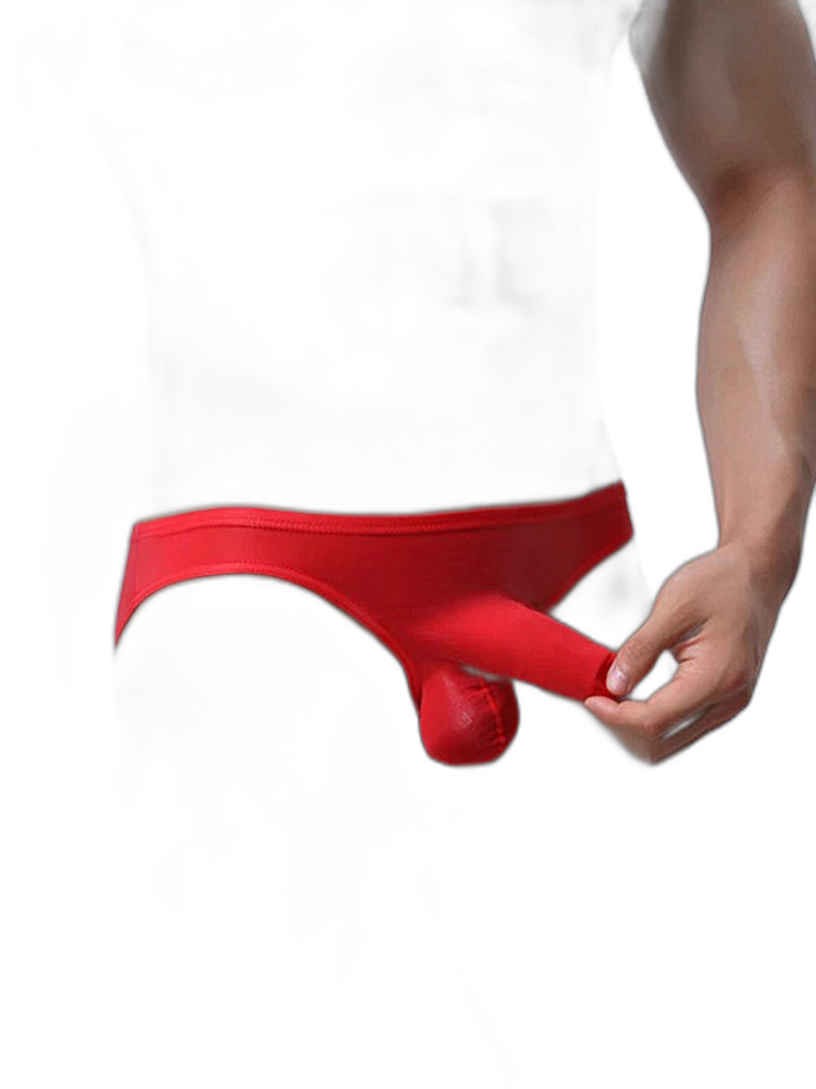Men's Independent Penis Pouch Thin Bikini