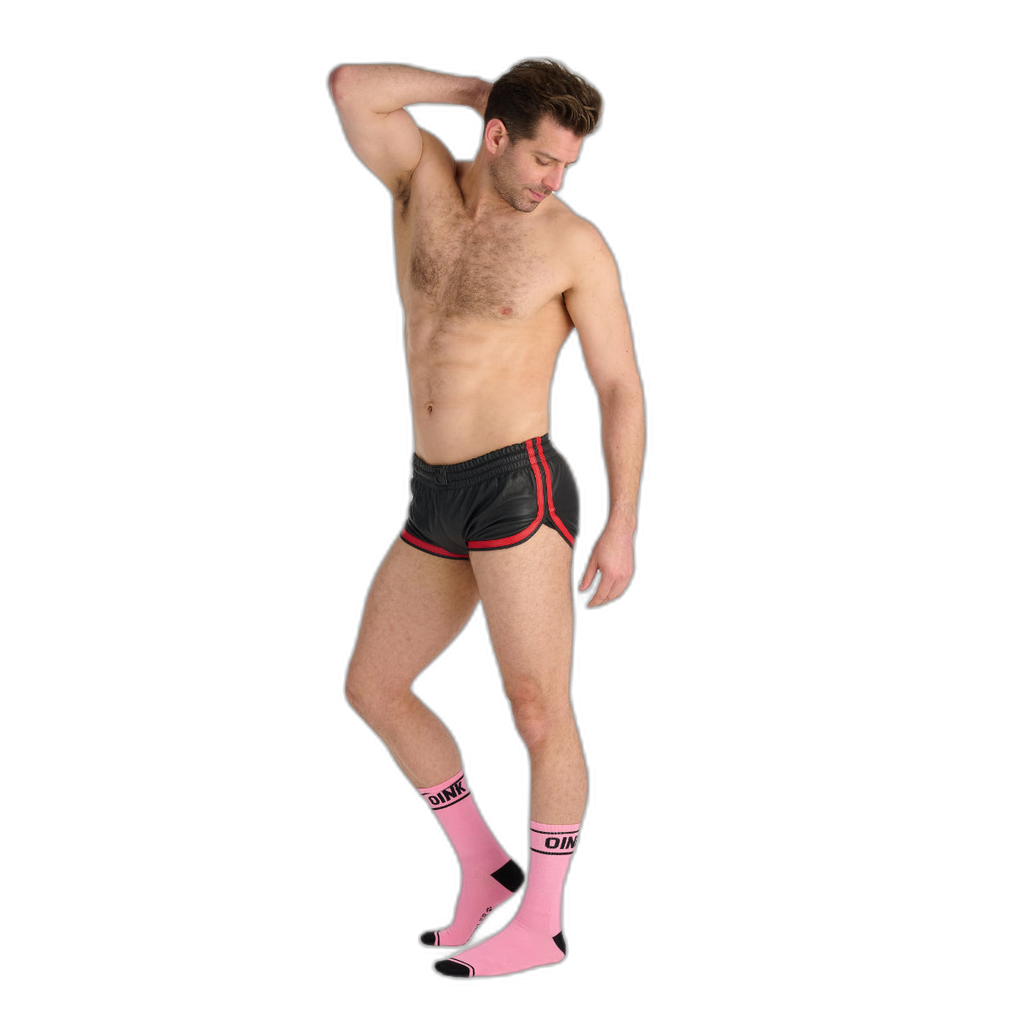 Prowler RED Oink Socks Pink Black