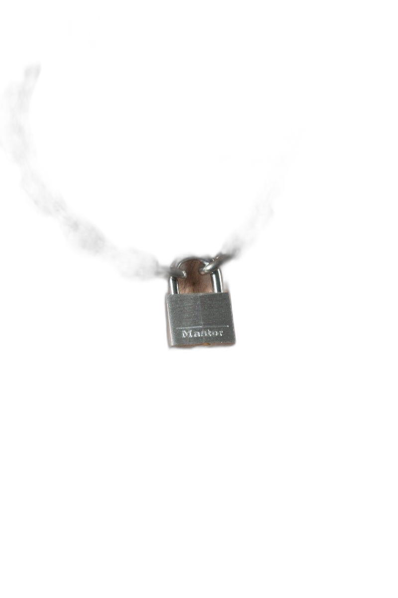 ruff GEAR Pitbull Chain 6mm with 40mm Master Lock