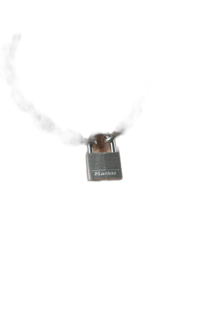ruff GEAR Pitbull Chain 6mm with 40mm Master Lock