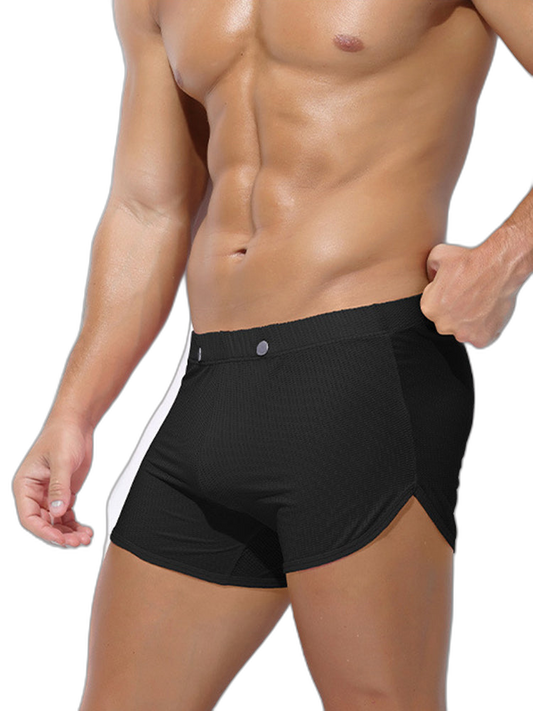 2 Pack Men's Breathable Mesh Boxer Briefs