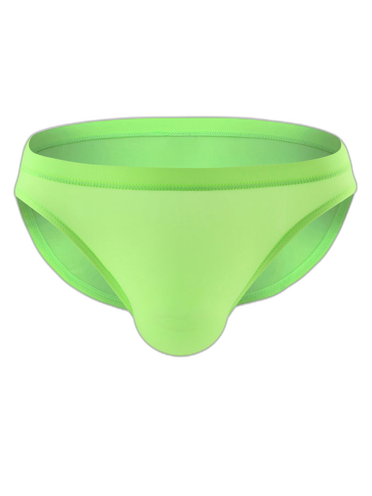 3 Pack Translucent U Convex Pouch Bikini For Men
