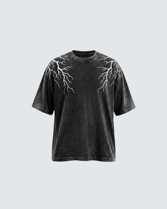 LIGHTNING Series | Double-Sided Embroidery Short Sleeve