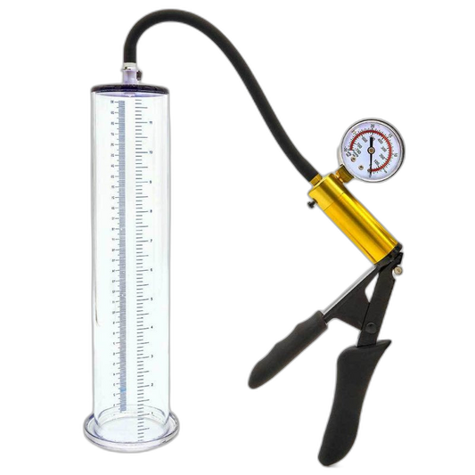 Endurance Pro Penis Pump with PSI Gauge 12 Inch x 2.25 Inch