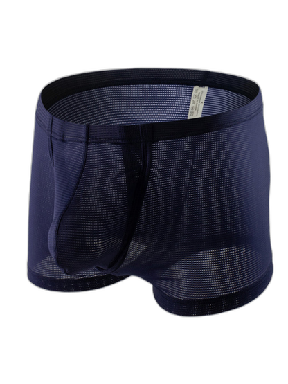Men's Big Pouch U-convex Trunks with Fly