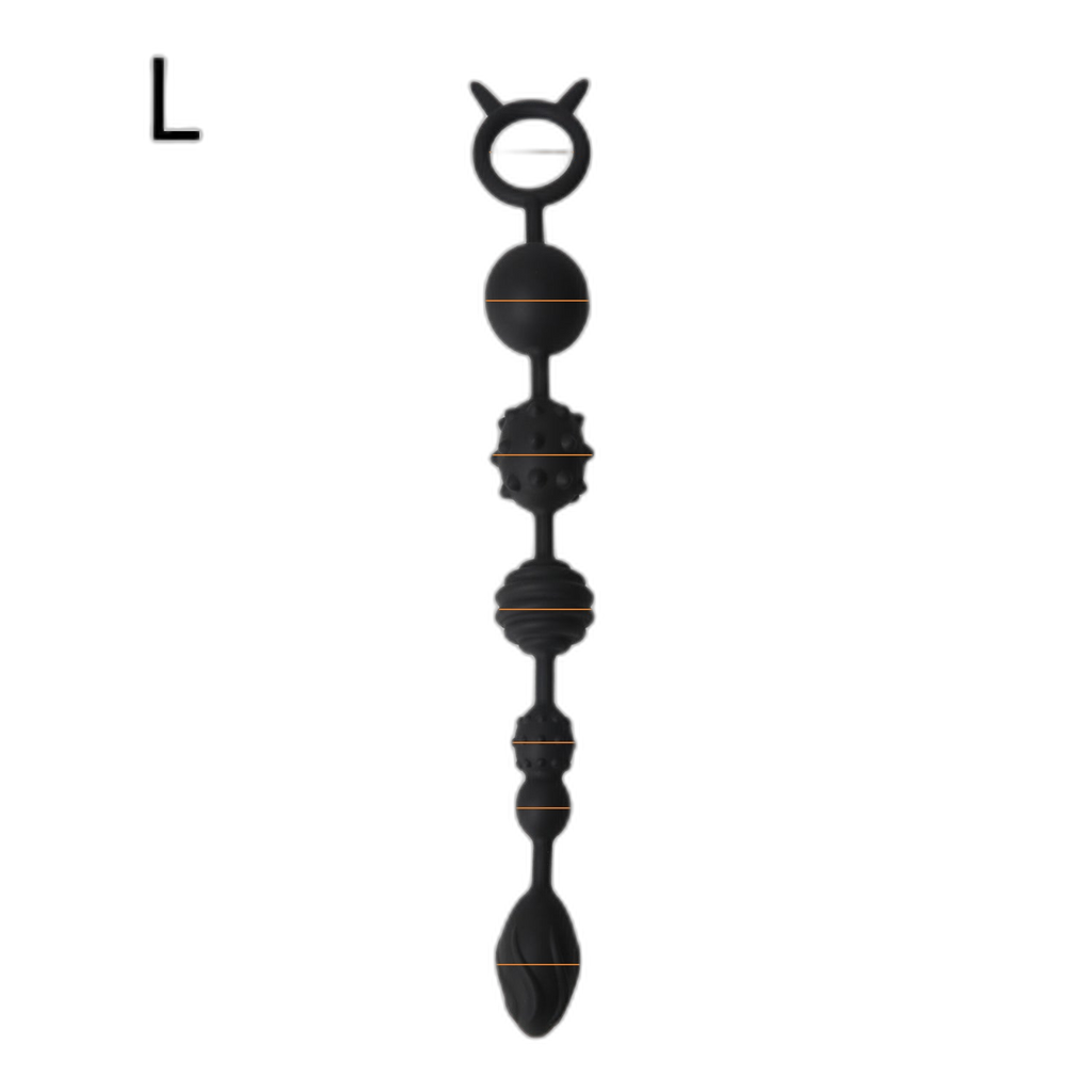 Kiki - Silicone Anal Beads - 6 Bead Anal Trainer