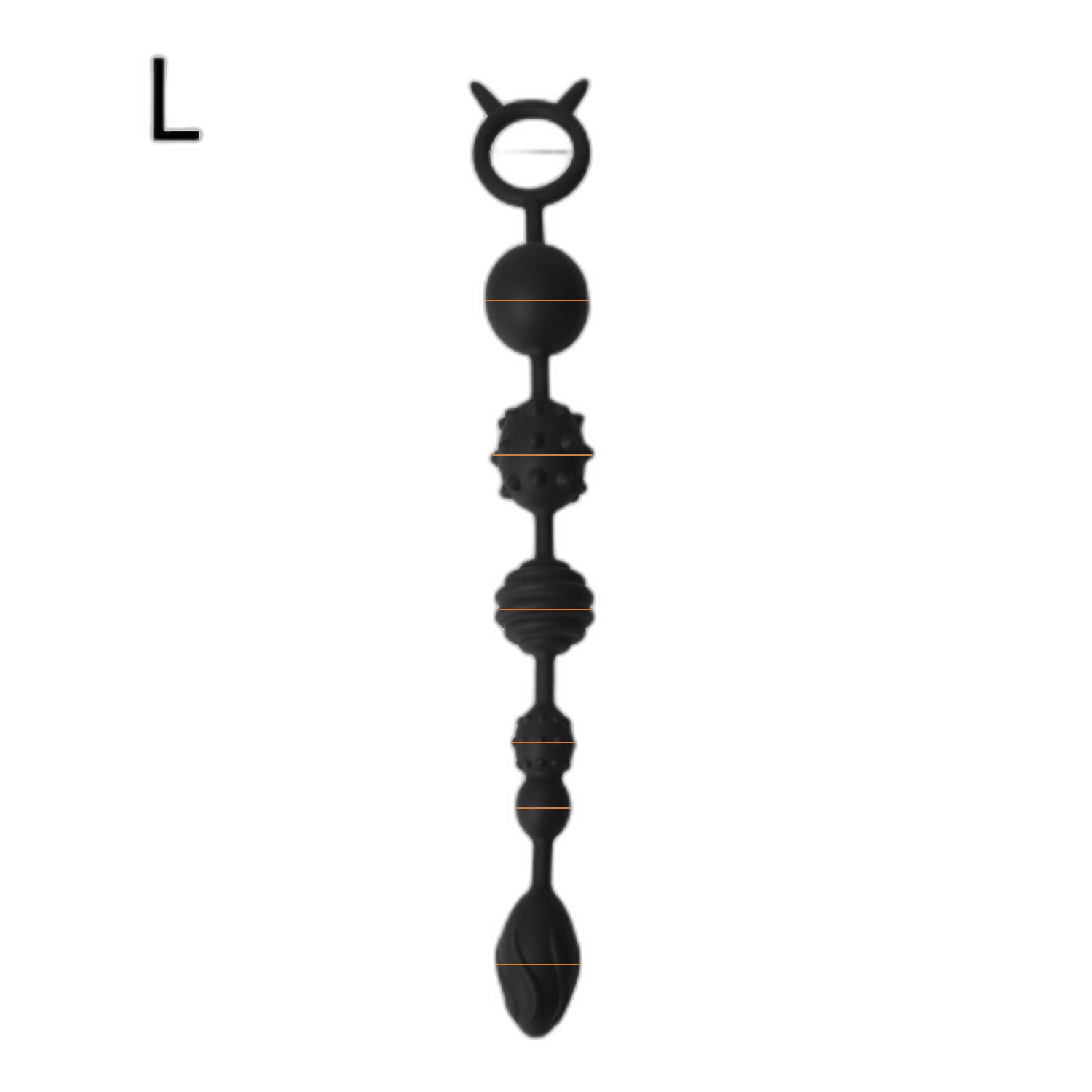 Kiki - Silicone Anal Beads - 6 Bead Anal Trainer