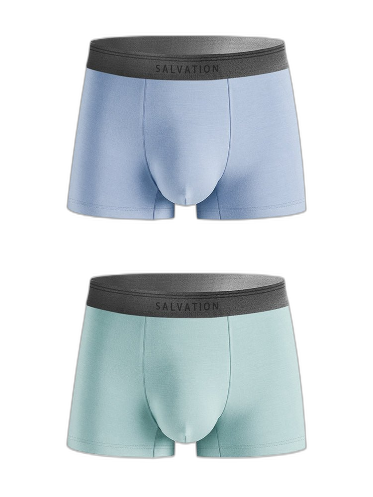 2 Pack Men's Anti-Bacterial Modal Trunks
