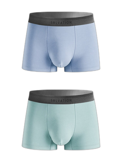 2 Pack Men's Anti-Bacterial Modal Trunks