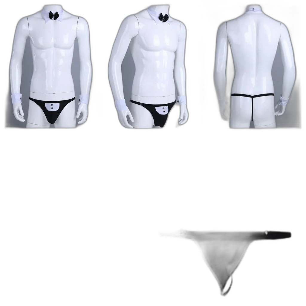 Naked Tuxedo Lingerie Costume