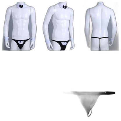 Naked Tuxedo Lingerie Costume
