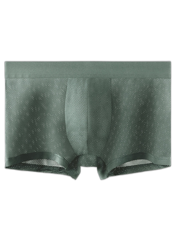 4 Pack Men's Thin Ultra Breathable Mesh Trunks